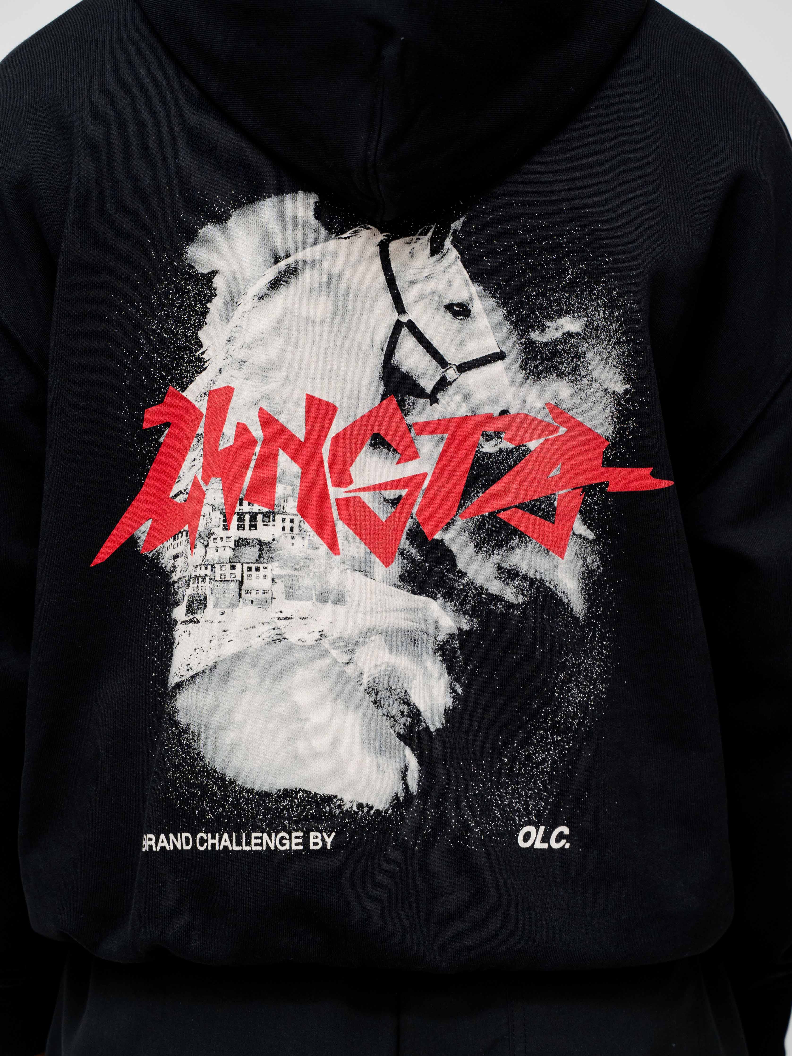 Lungta Heavyweight Hoodie - Black
