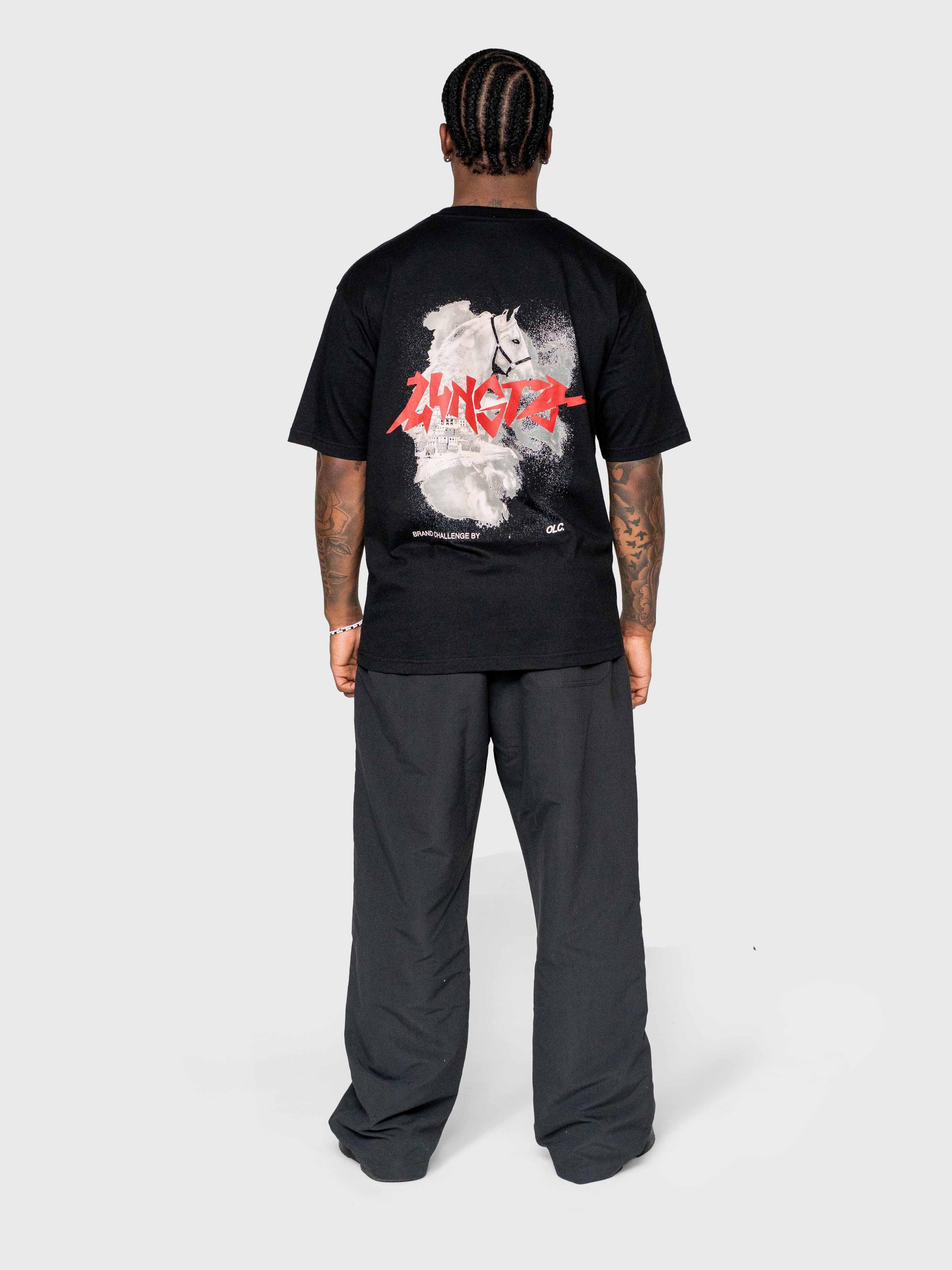 Lungta Box Tee - Black