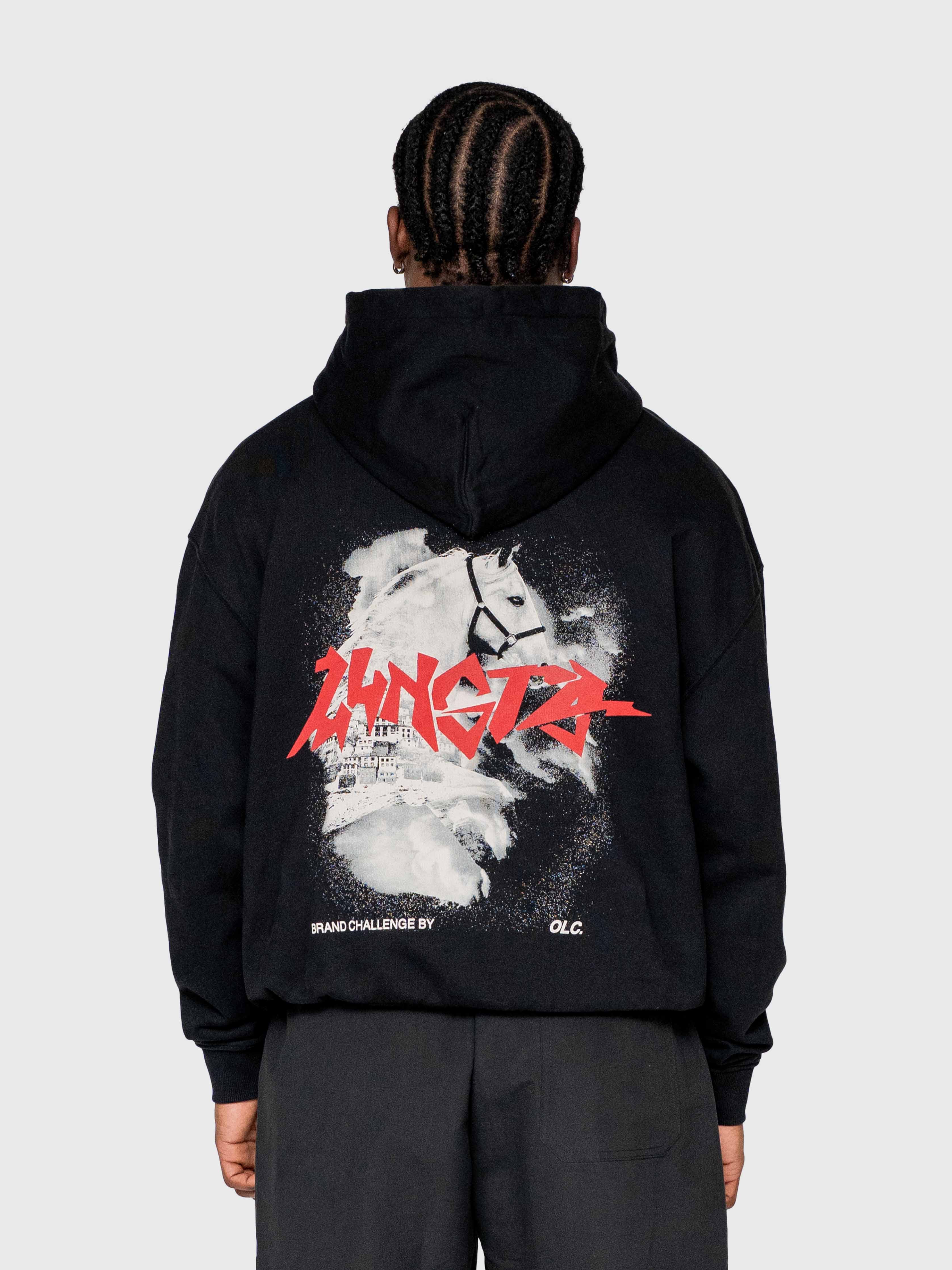 Lungta Heavyweight Hoodie - Black