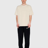 Logo Box Tee - Beige/Brown