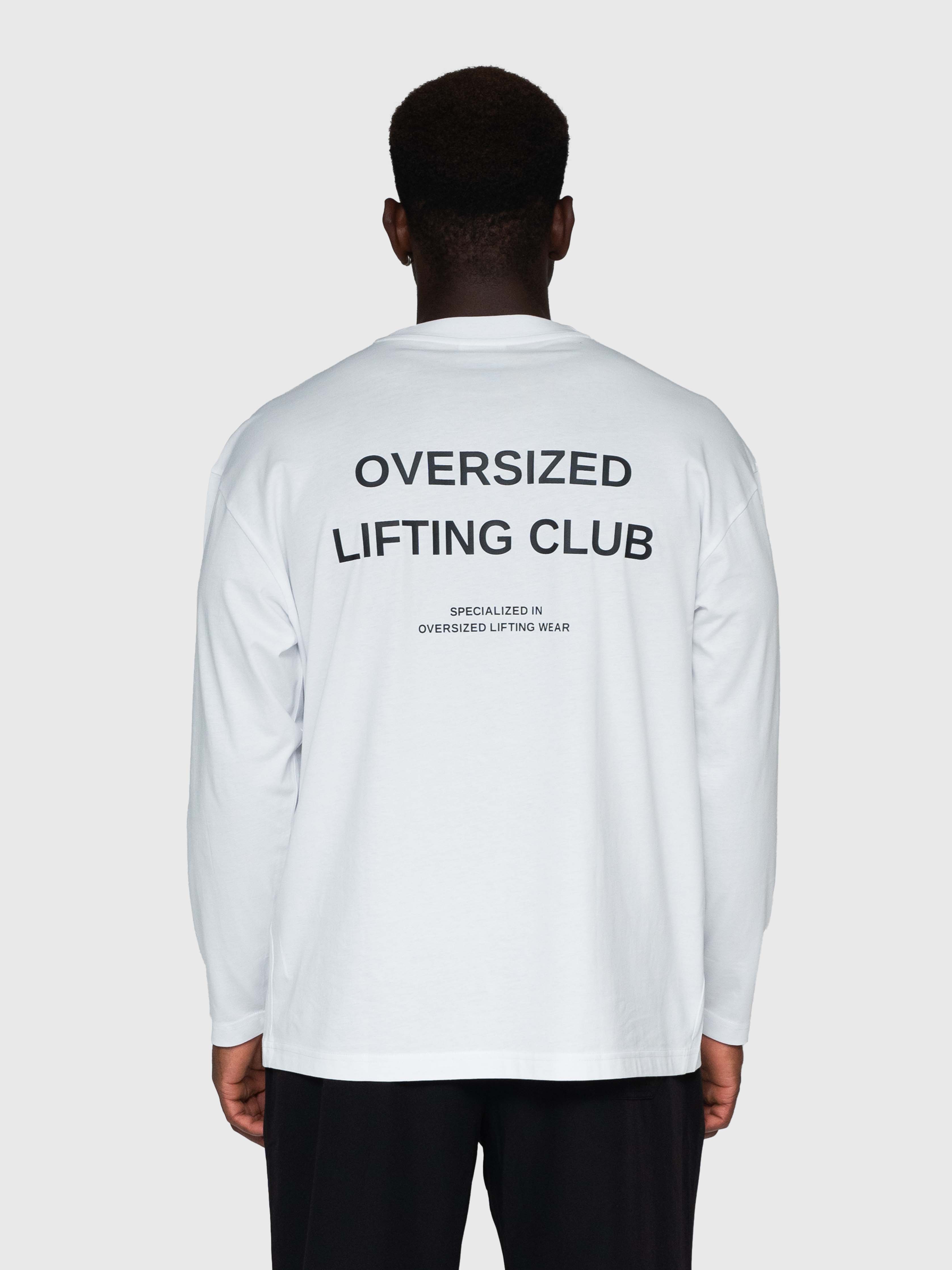 Confidence Long Sleeve - White/Black