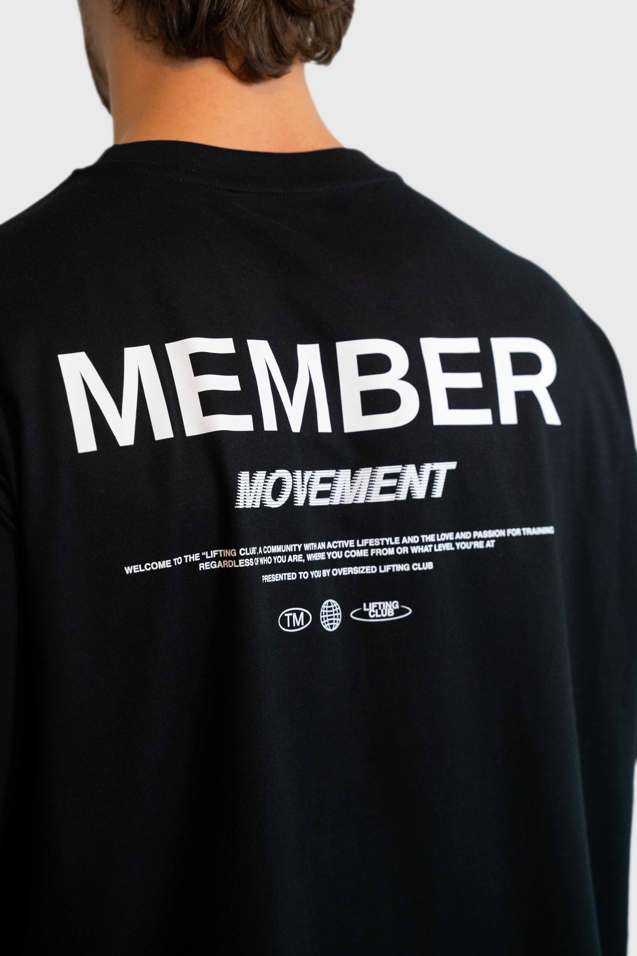 Member Box Tee - Black/White