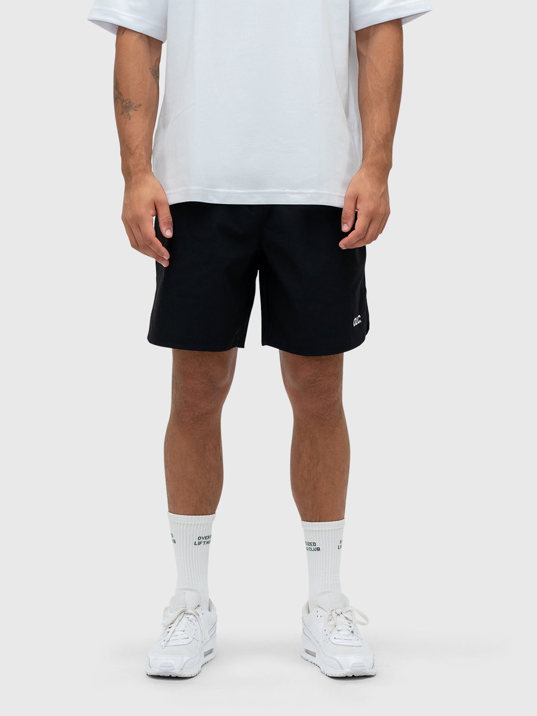 Logo Tech Shorts 2.0 - Black/White