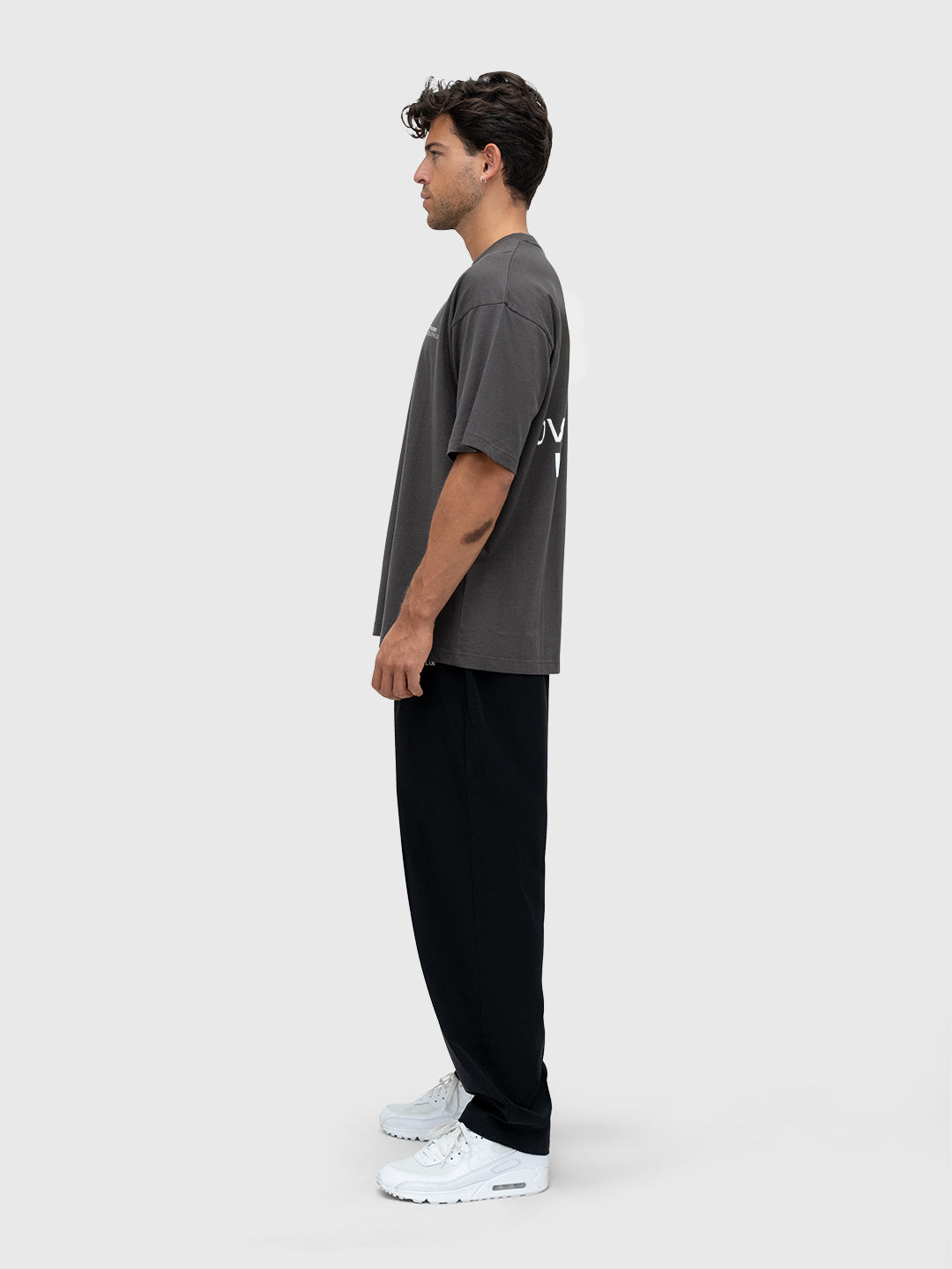 Consistency Box Tee 2.0 - Steel/White