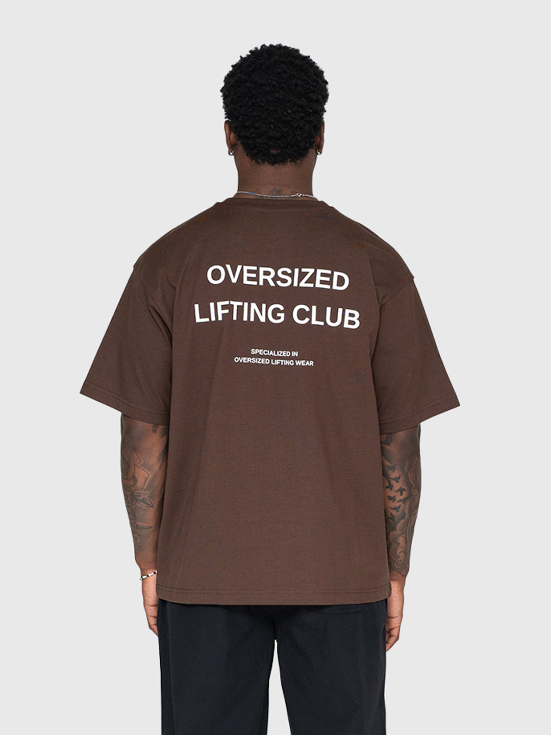 Confidence Heavyweight Box Tee 2.0 - Brown/White