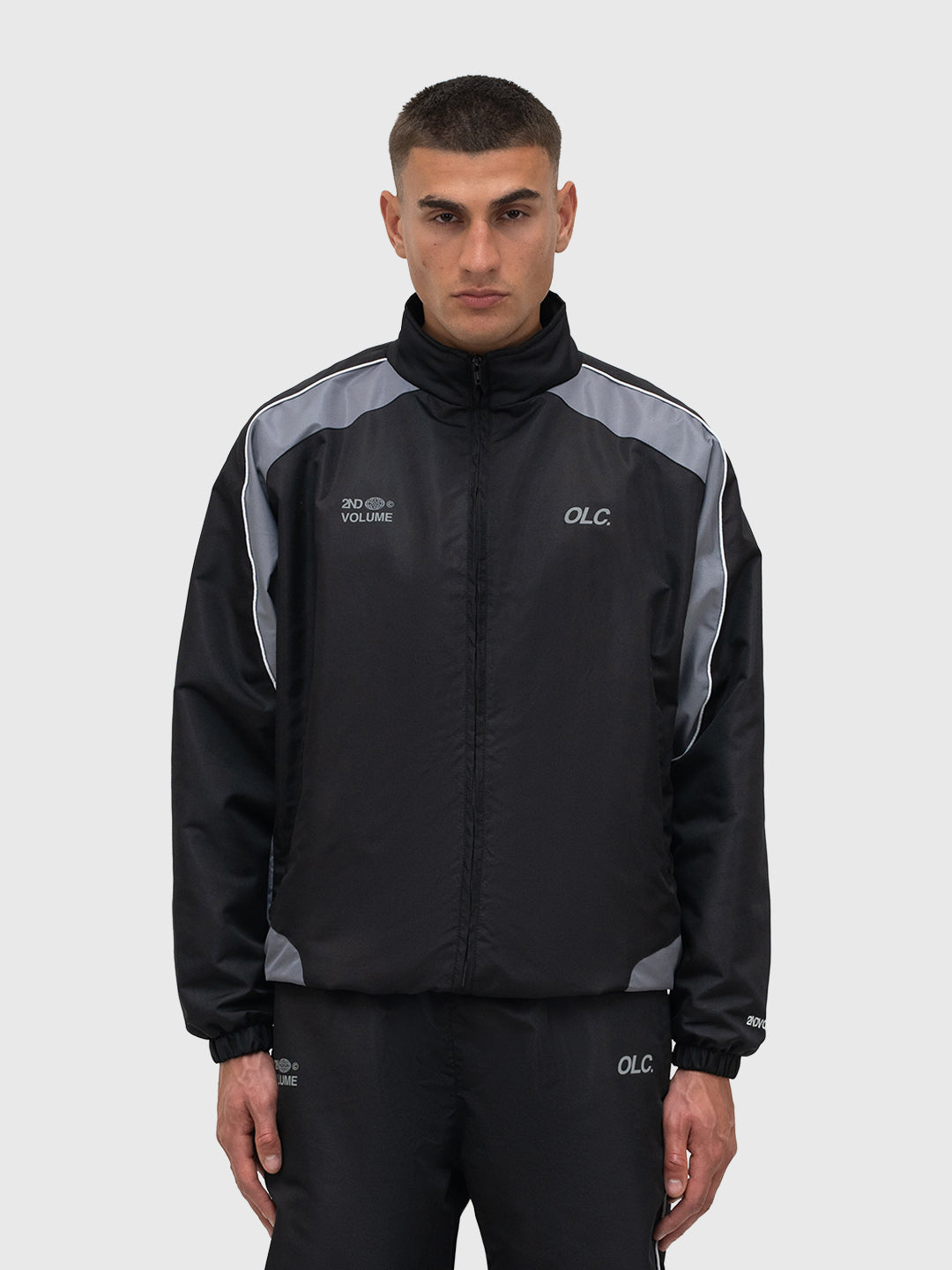 LE Track Jacket - Black/Graphite Grey