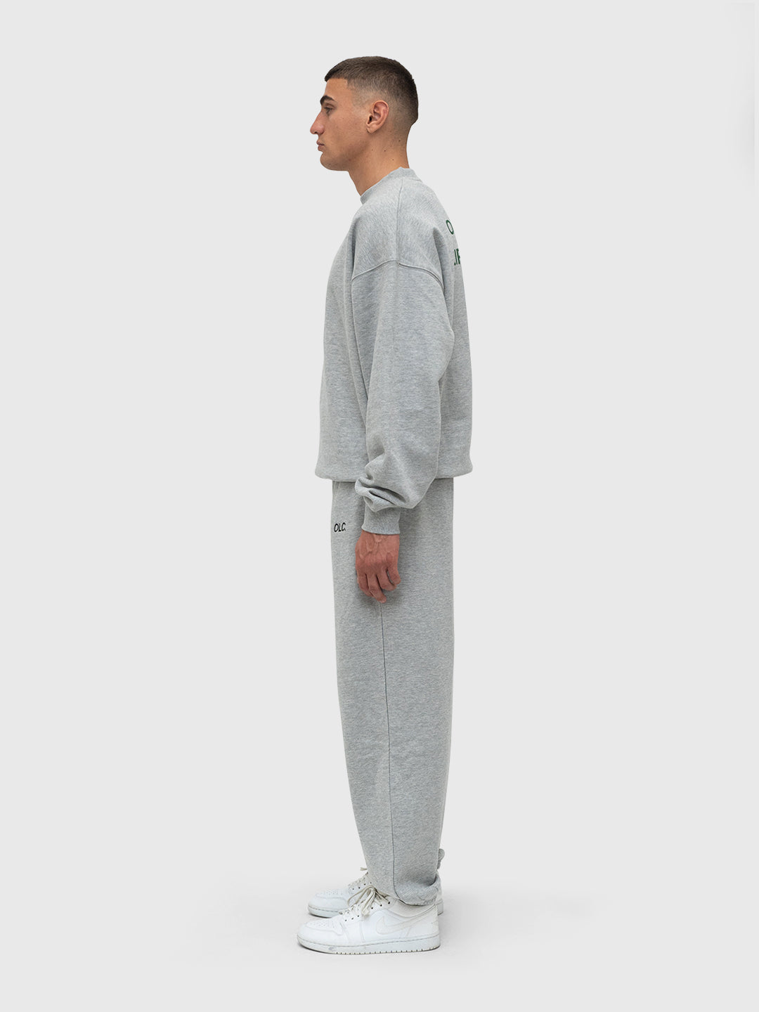 Confidence Sweatshirt 2.0 - Melange Grey/Forest