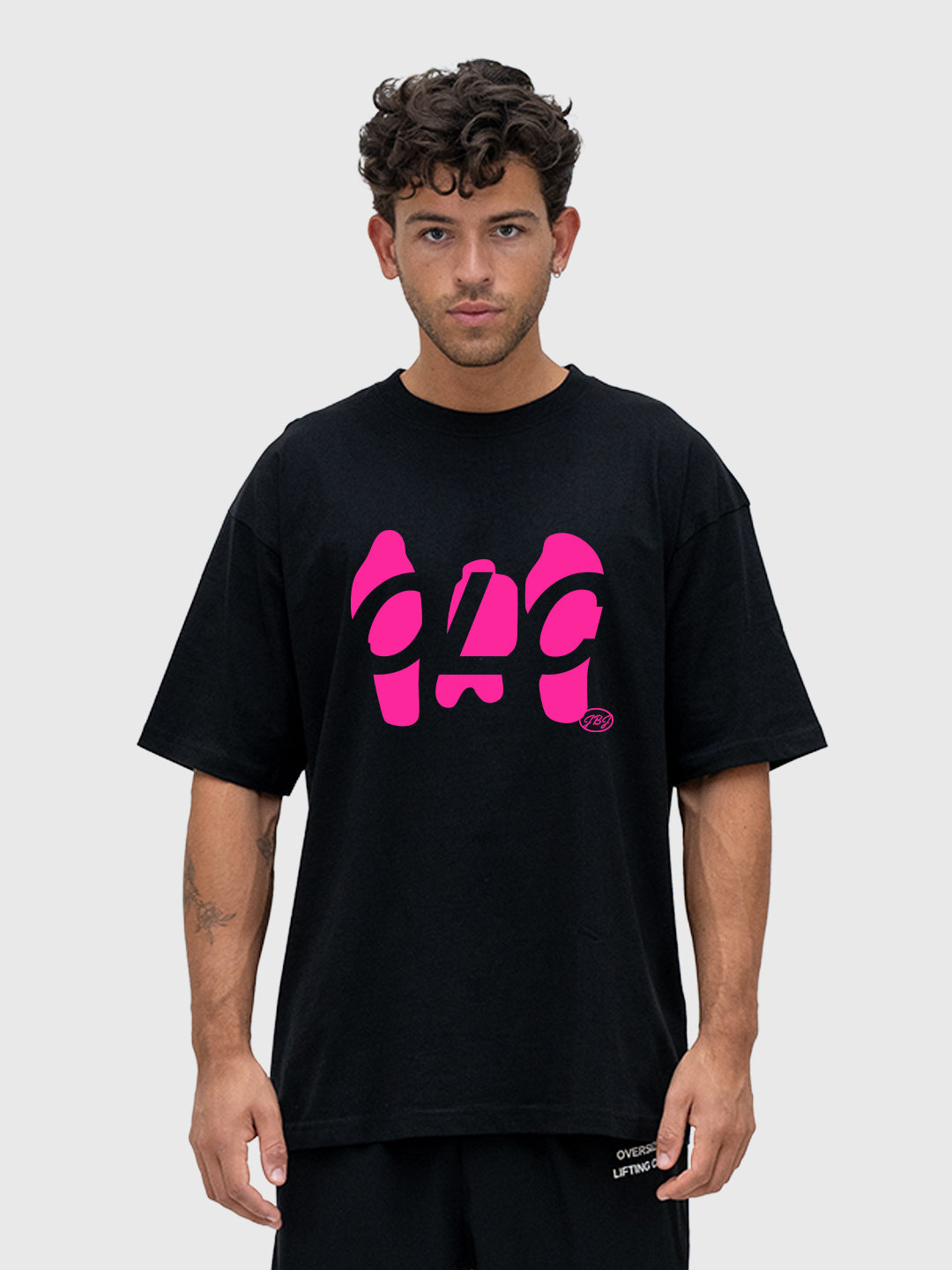 OLC Radiation Box Tee - Black/Pink