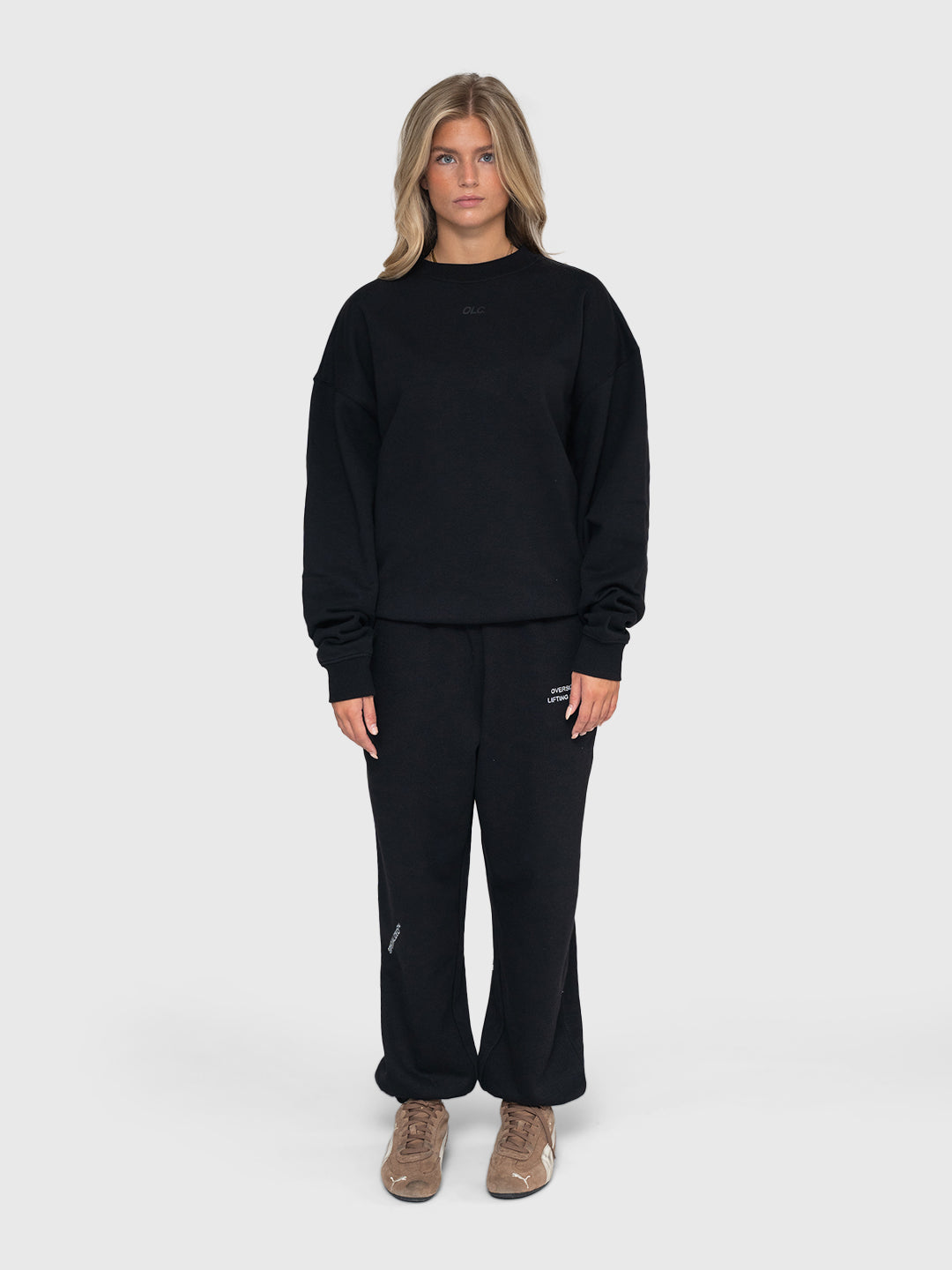 Confidence Sweatshirt 2.0 - Black/White