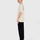 Logo Box Tee - Beige/Brown