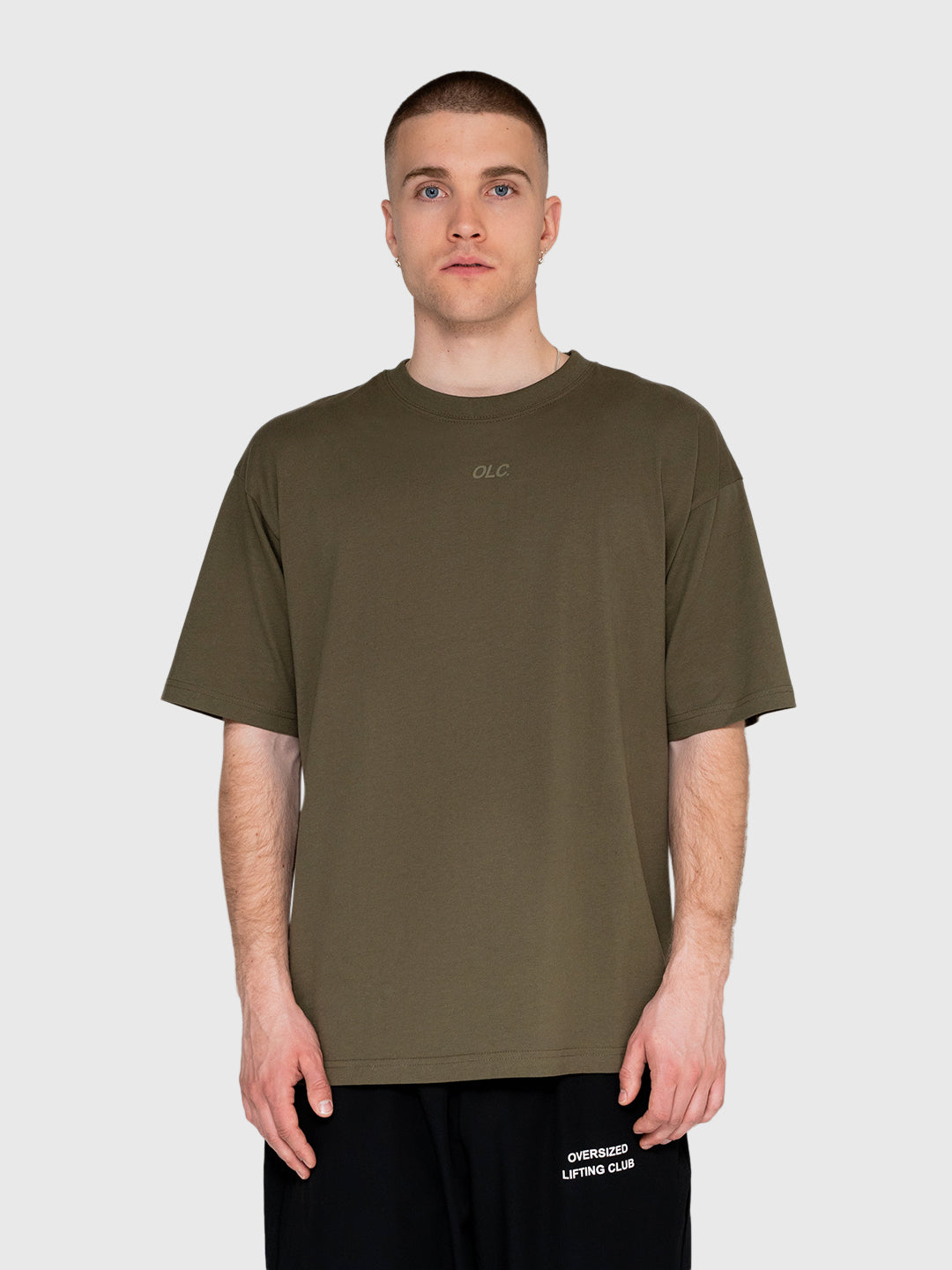 Logo Box Tee 2.0 - Army/Black