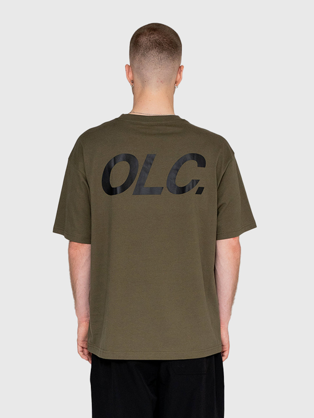 Logo Box Tee 2.0 - Army/Black