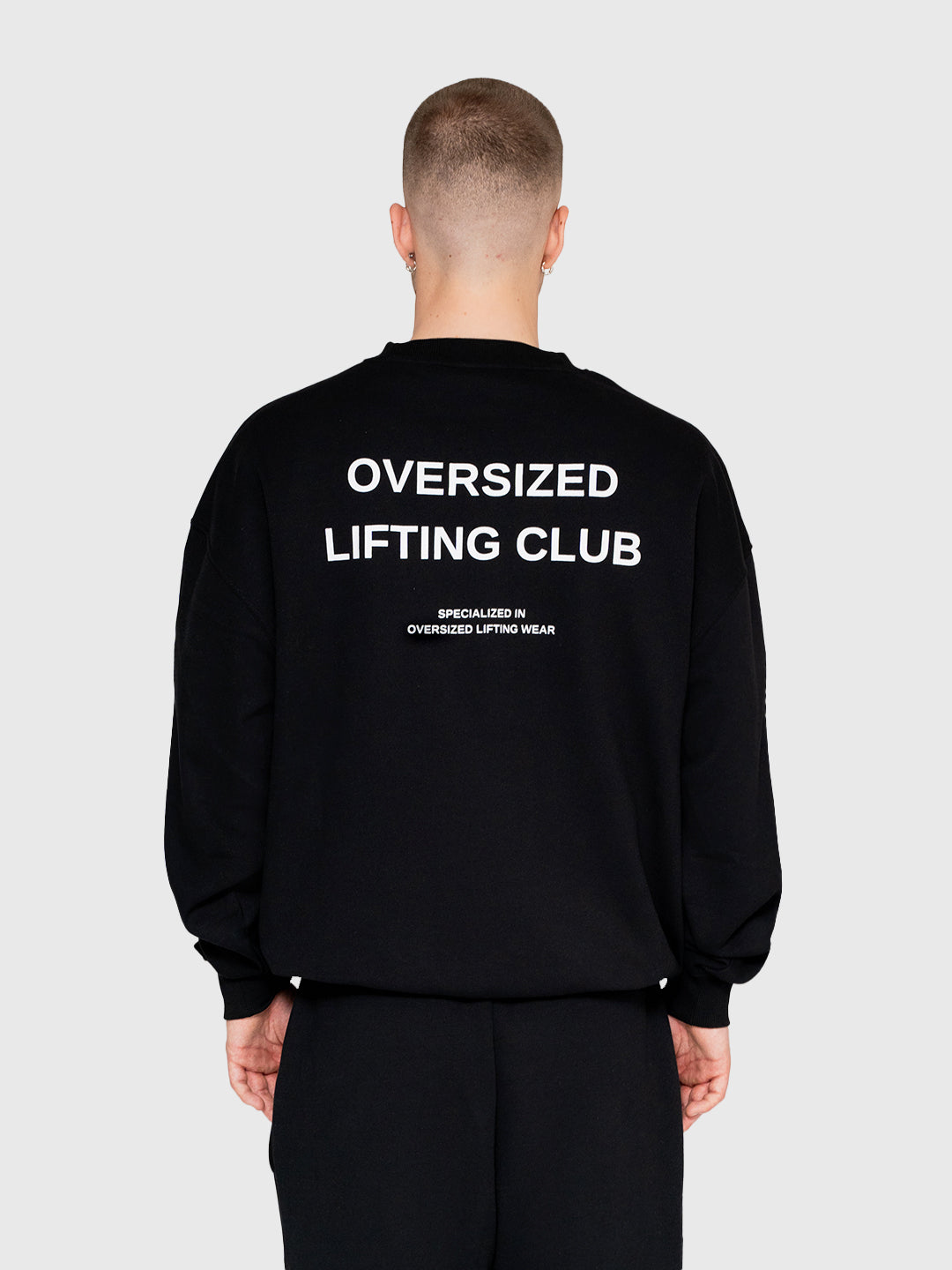 Confidence Sweatshirt 2.0 - Black/White