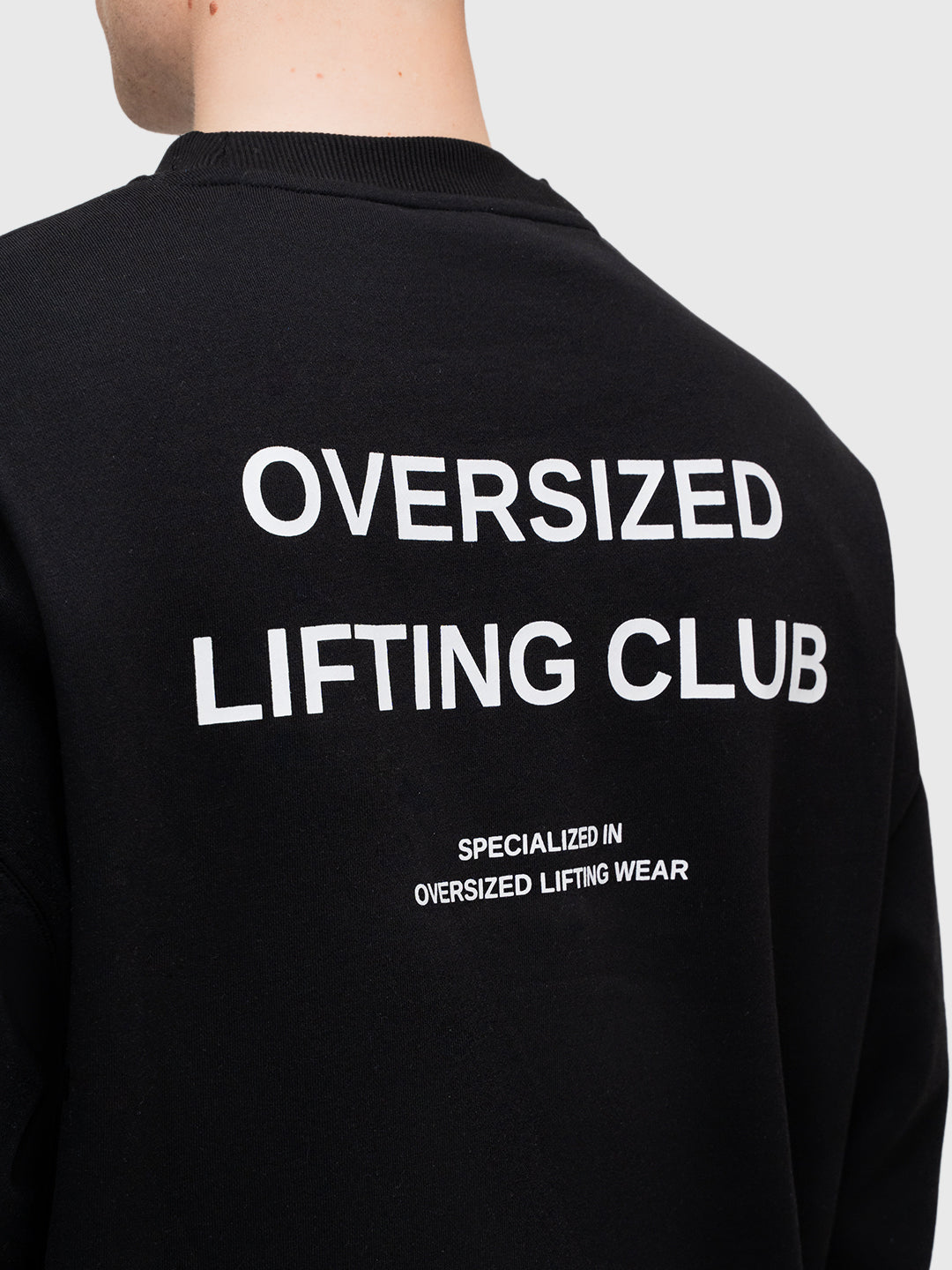 Confidence Sweatshirt 2.0 - Black/White
