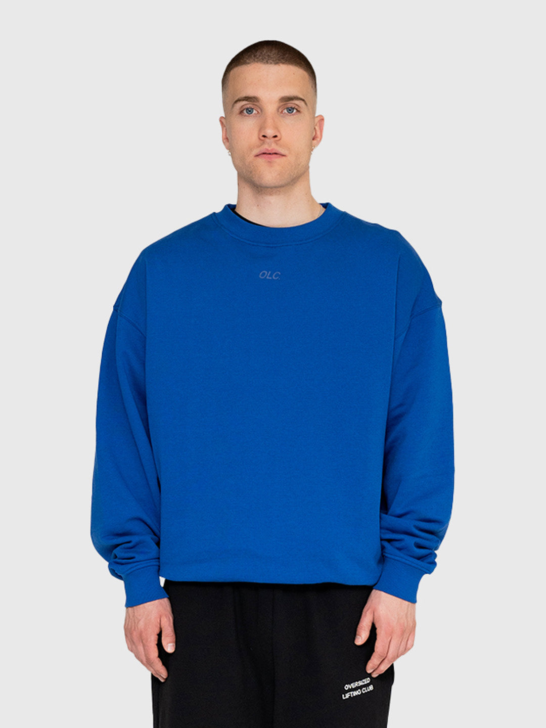 Confidence Sweatshirt 2.0 - King Blue/White