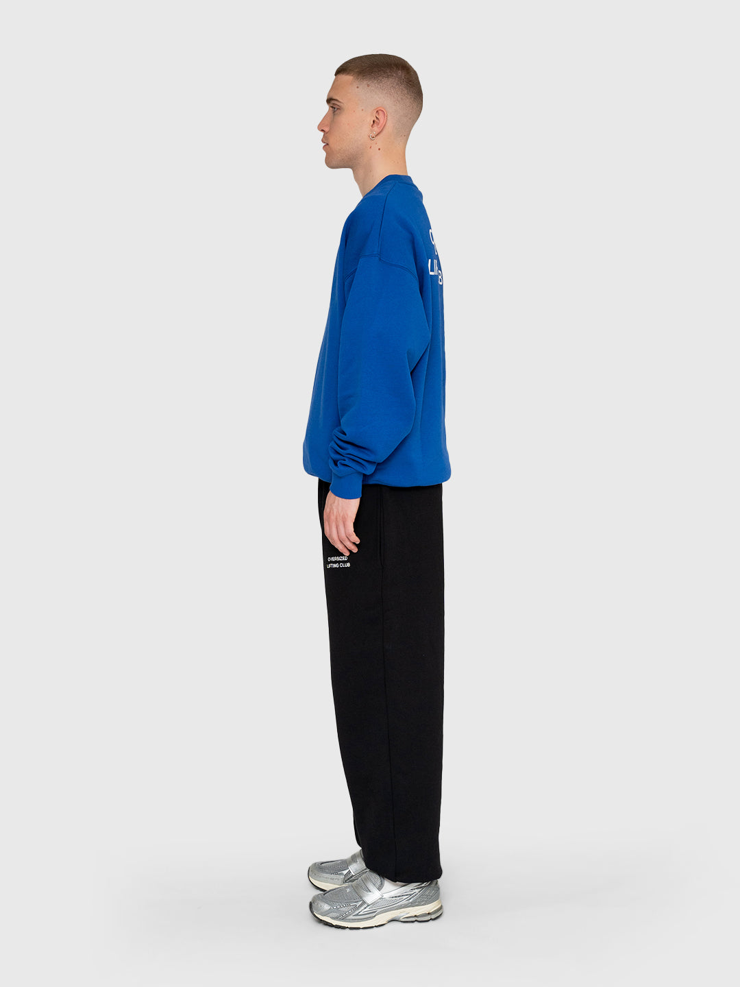 Confidence Sweatshirt 2.0 - King Blue/White