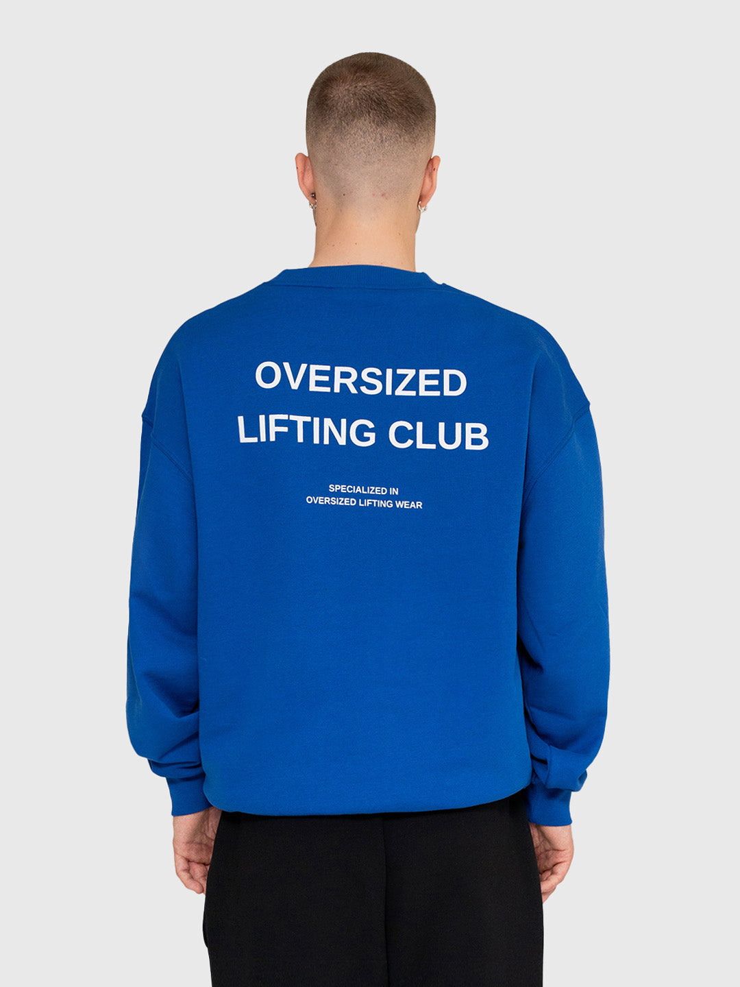 Confidence Sweatshirt 2.0 - King Blue/White
