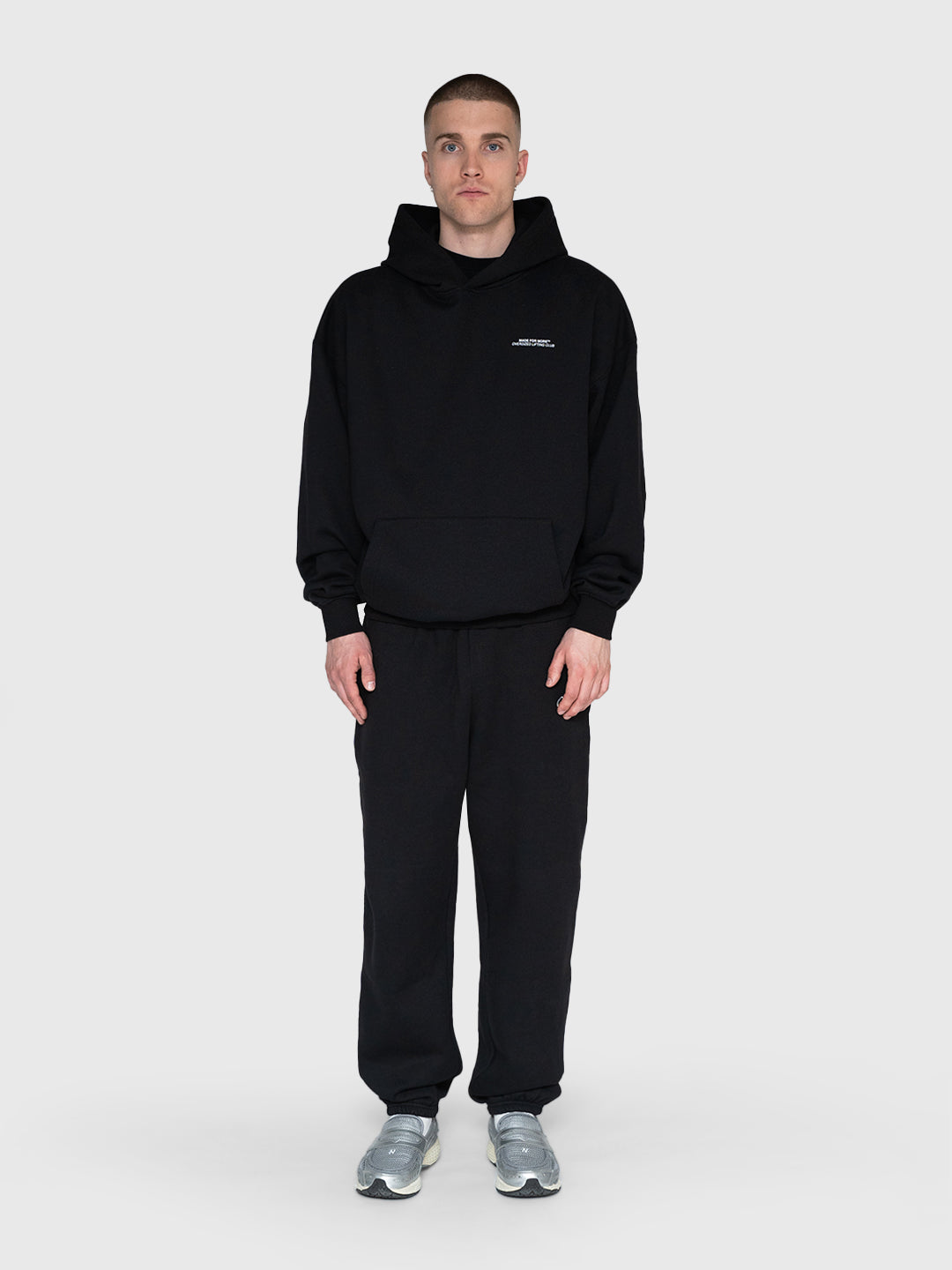 Consistency Hoodie 2.0 - Black/White