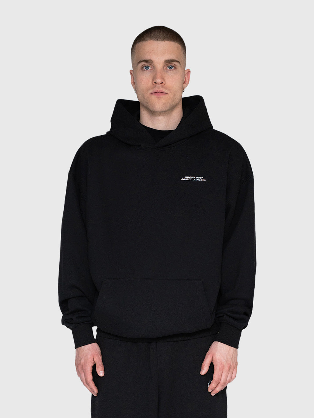 Consistency Hoodie 2.0 - Black/White
