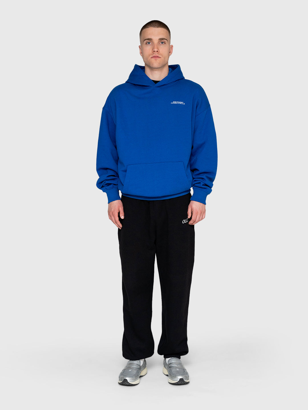 Consistency Hoodie 2.0 - King Blue/White