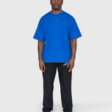 Logo Heavyweight Box Tee - King Blue/White