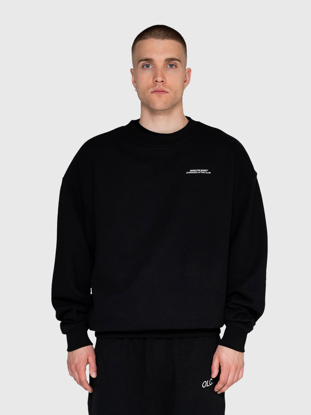 Consistency Sweatshirt 2.0 - Black/White