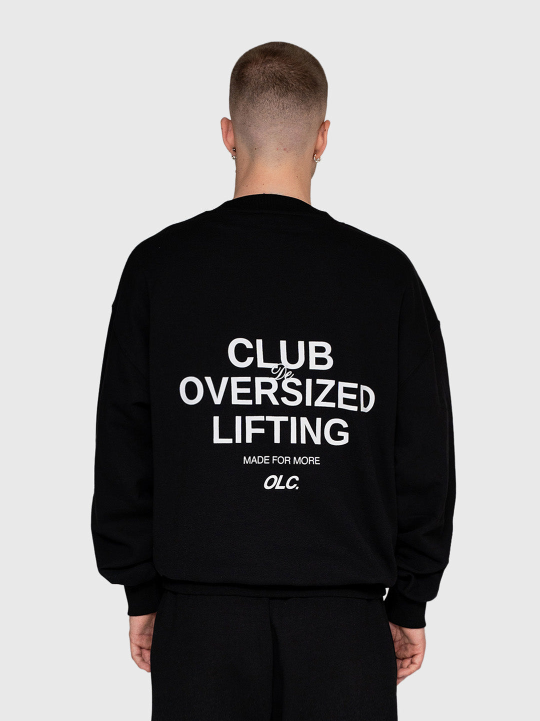 Consistency Sweatshirt 2.0 - Black/White