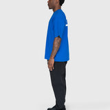 Logo Heavyweight Box Tee - King Blue/White