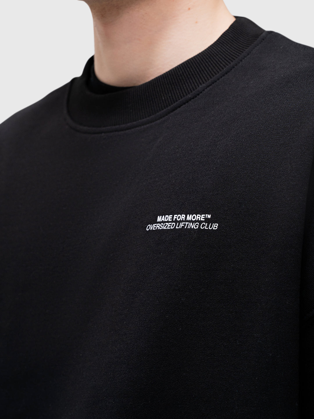 Consistency Sweatshirt 2.0 - Black/White