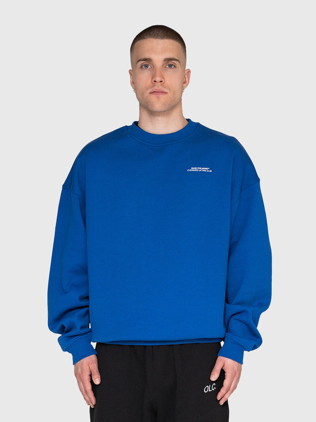 Consistency Sweatshirt - King Blue/White