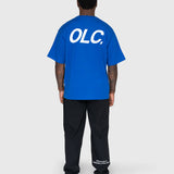 Logo Heavyweight Box Tee - King Blue/White