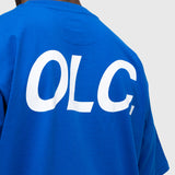 Logo Heavyweight Box Tee - King Blue/White