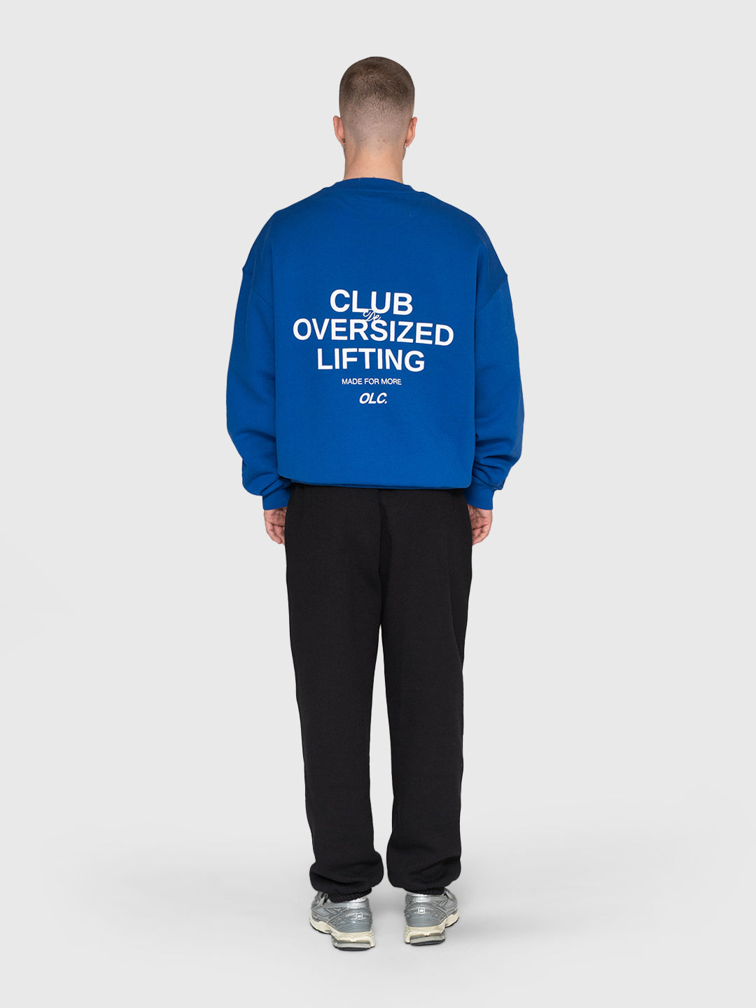 Consistency Sweatshirt - King Blue/White