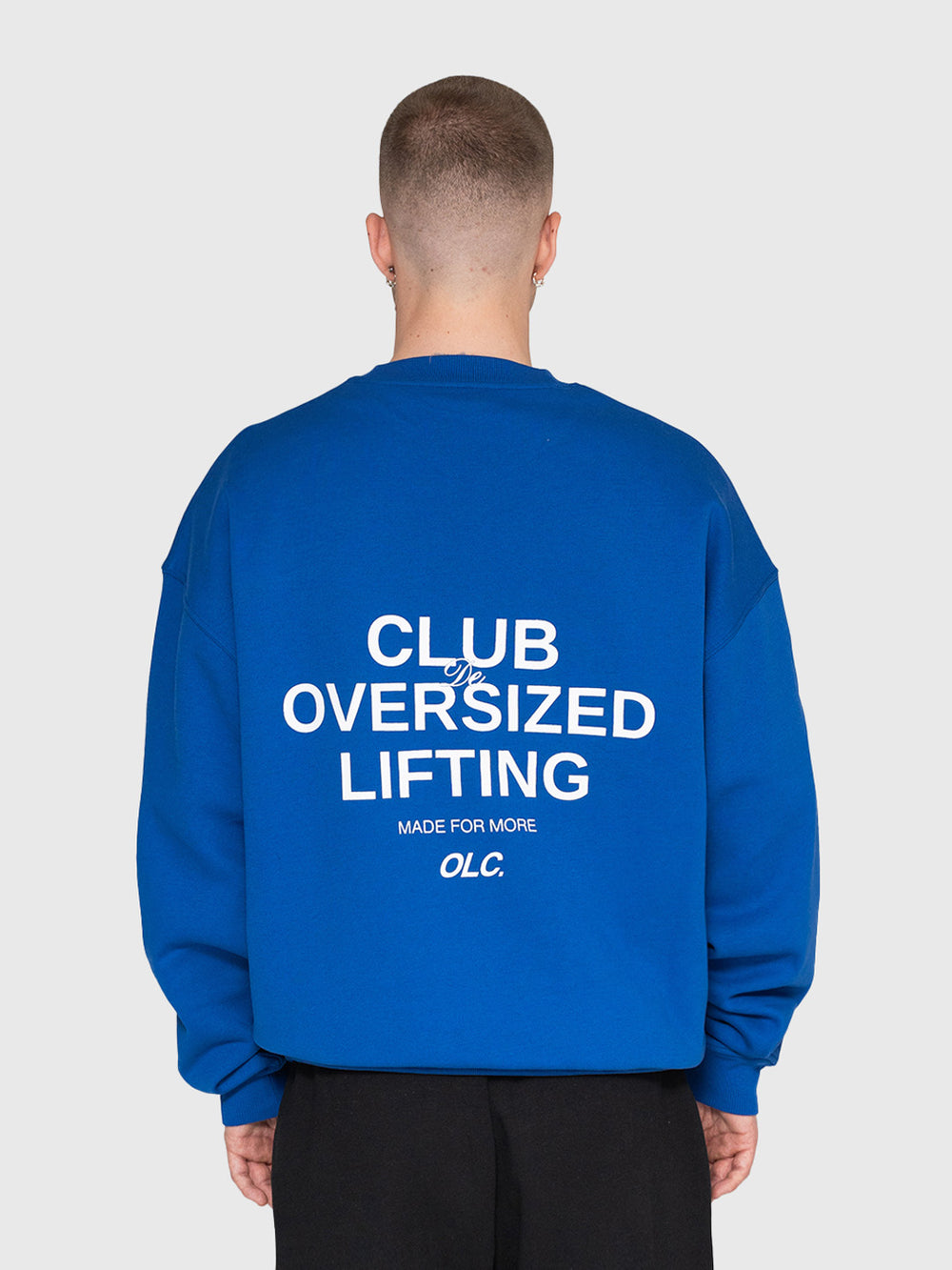 Consistency Sweatshirt - King Blue/White