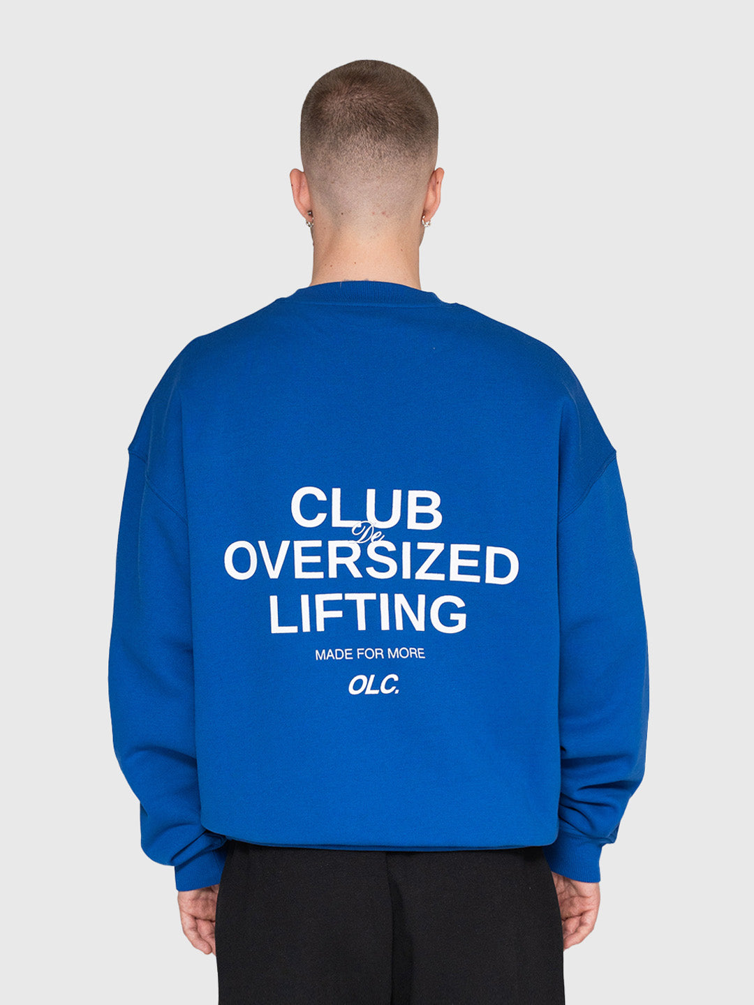 Consistency Sweatshirt - King Blue/White