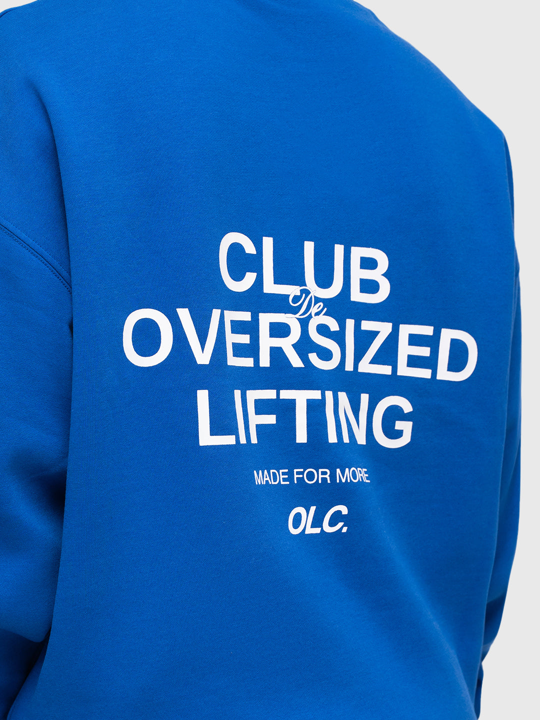 Consistency Sweatshirt - King Blue/White