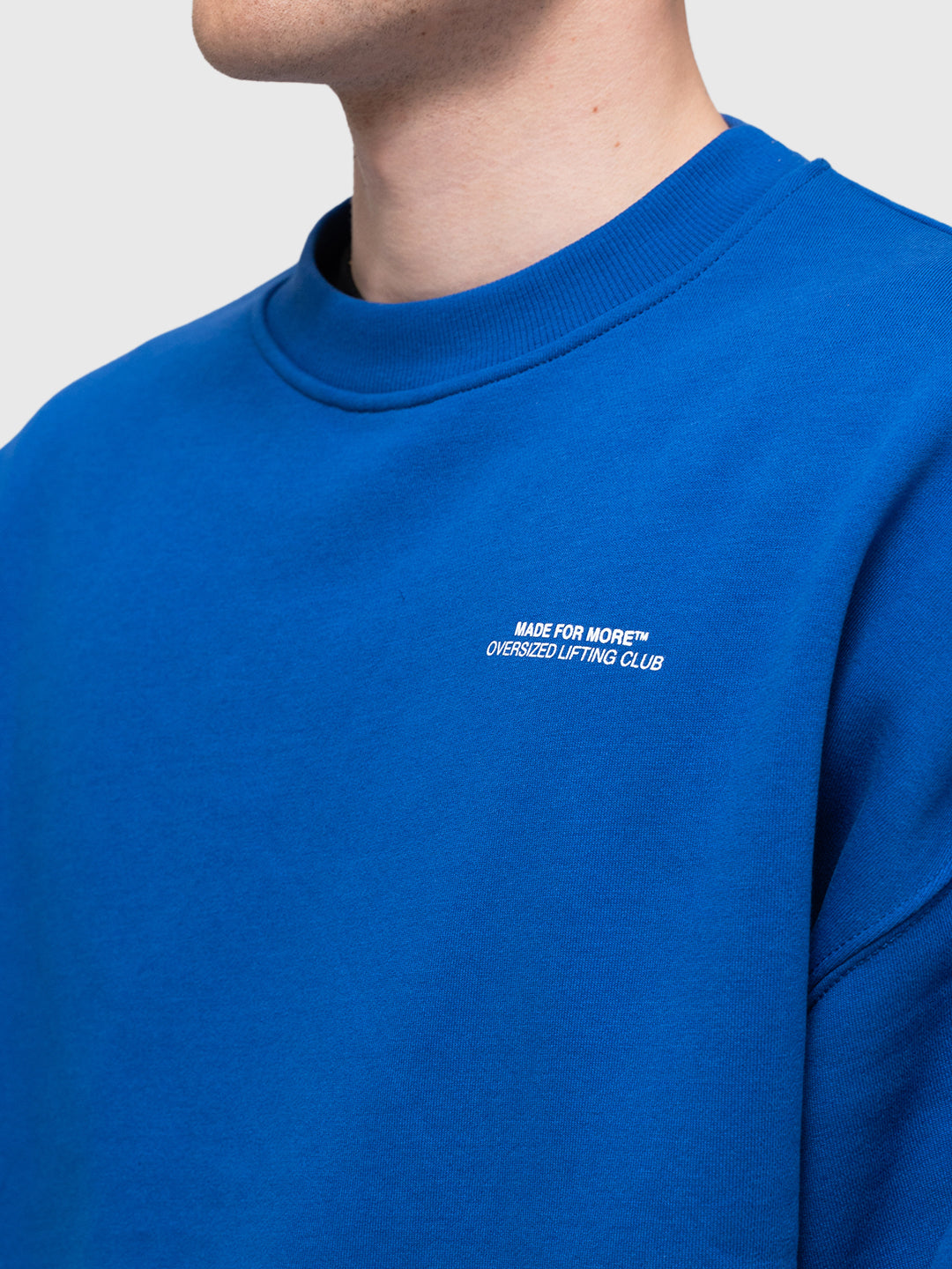 Consistency Sweatshirt - King Blue/White