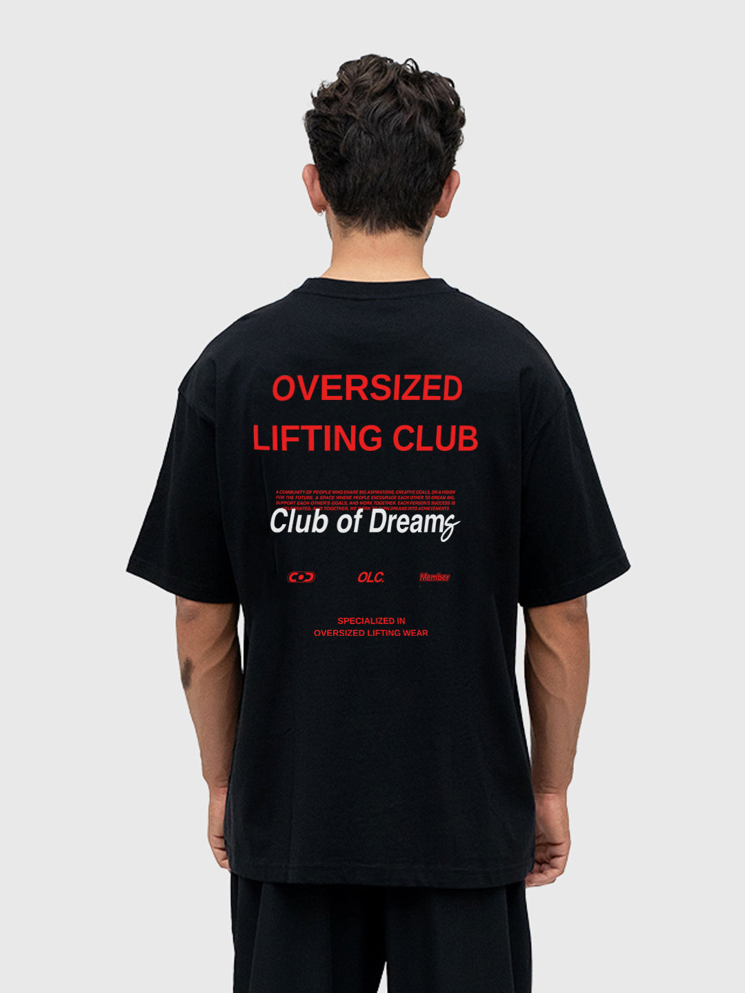 Club Of Dreams Box Tee 2.0 - Black/Scarlet