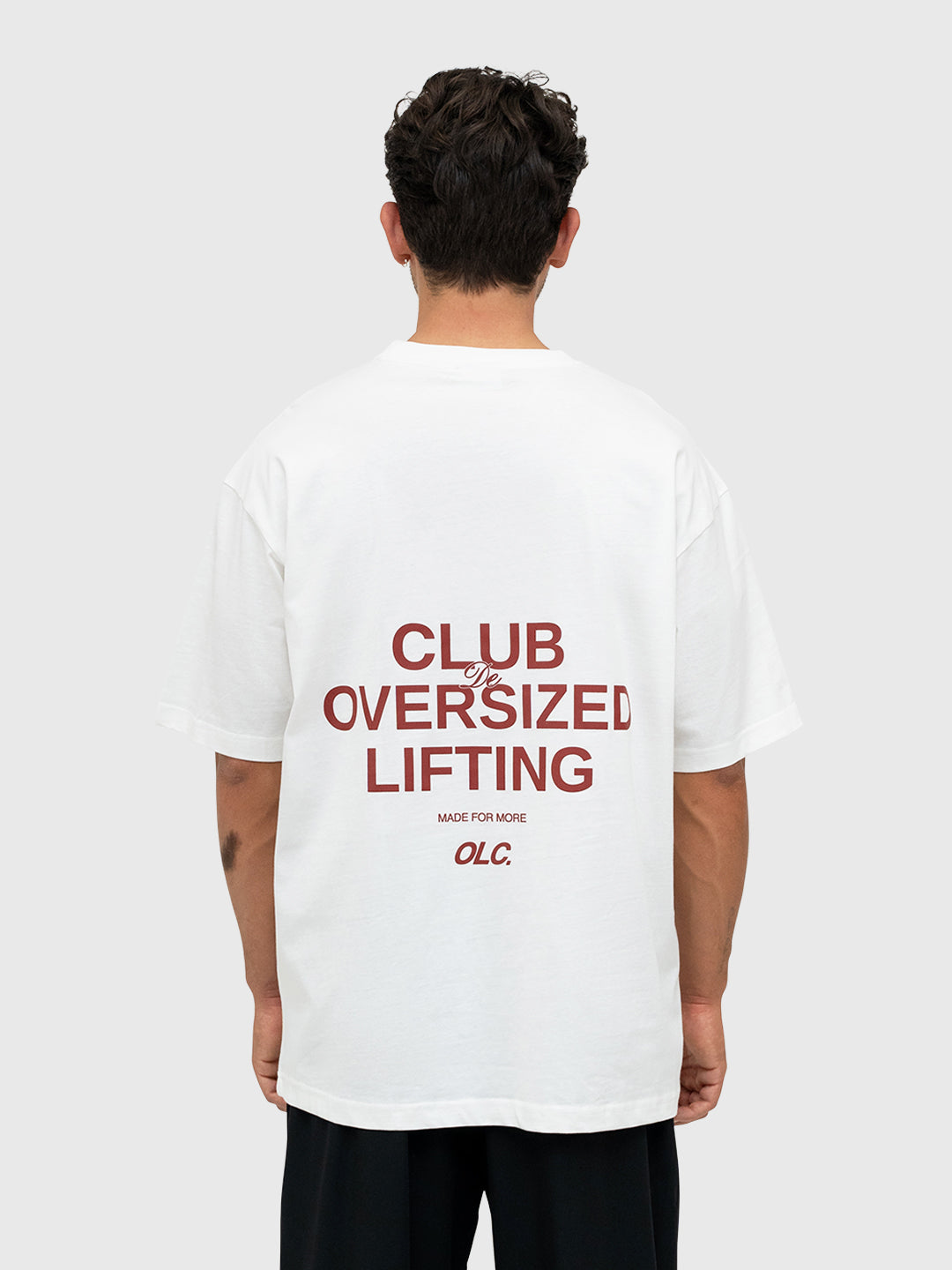 Consistency Box Tee 2.0 - Cream/Burgundy