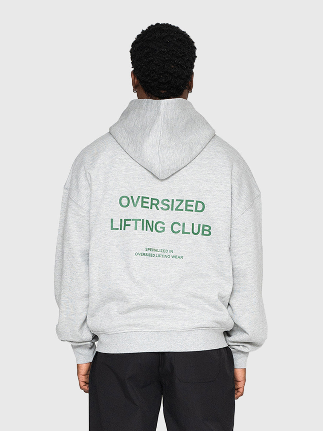 Confidence Zip Hoodie - Melange Grey/Forest