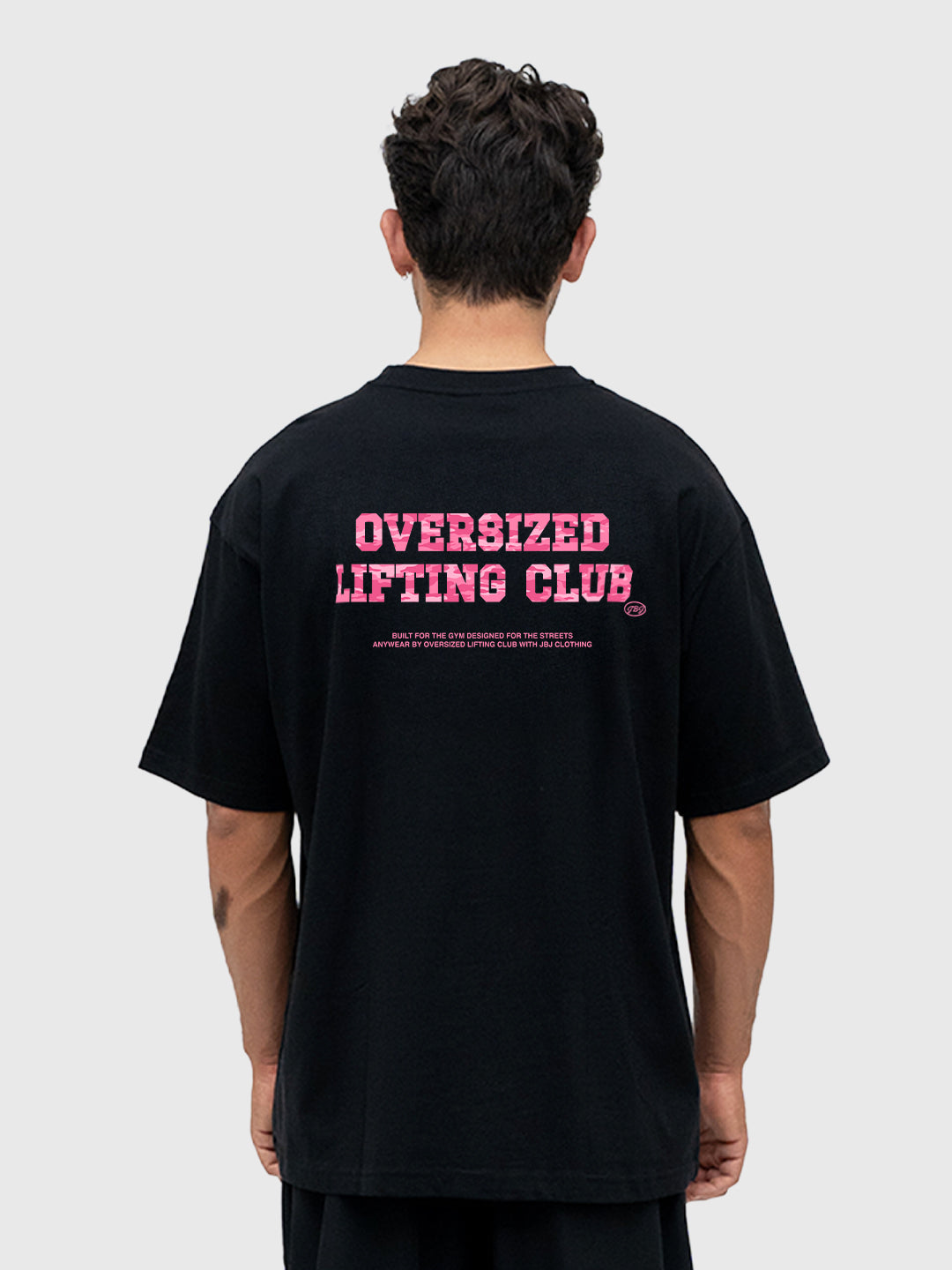 JBJ Confidence Box Tee - Black/Pink Camo