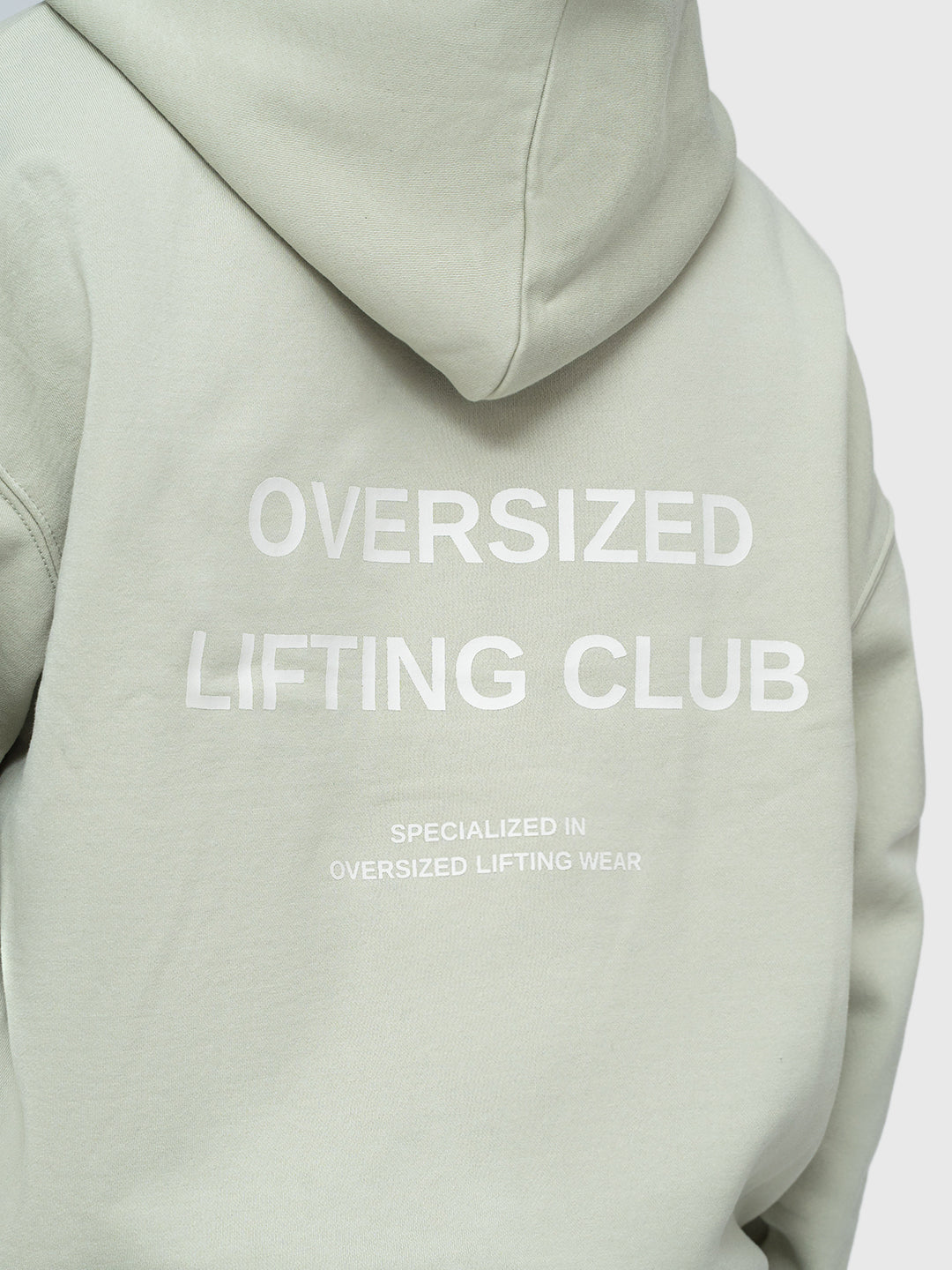 Confidence Zip Hoodie - Sage/Warm Grey