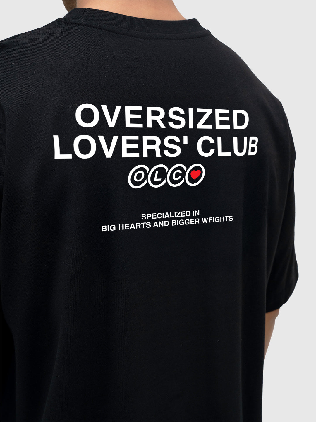 Lovers' Club Box Tee - Black/White