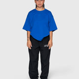 Logo Heavyweight Box Tee - King Blue/White