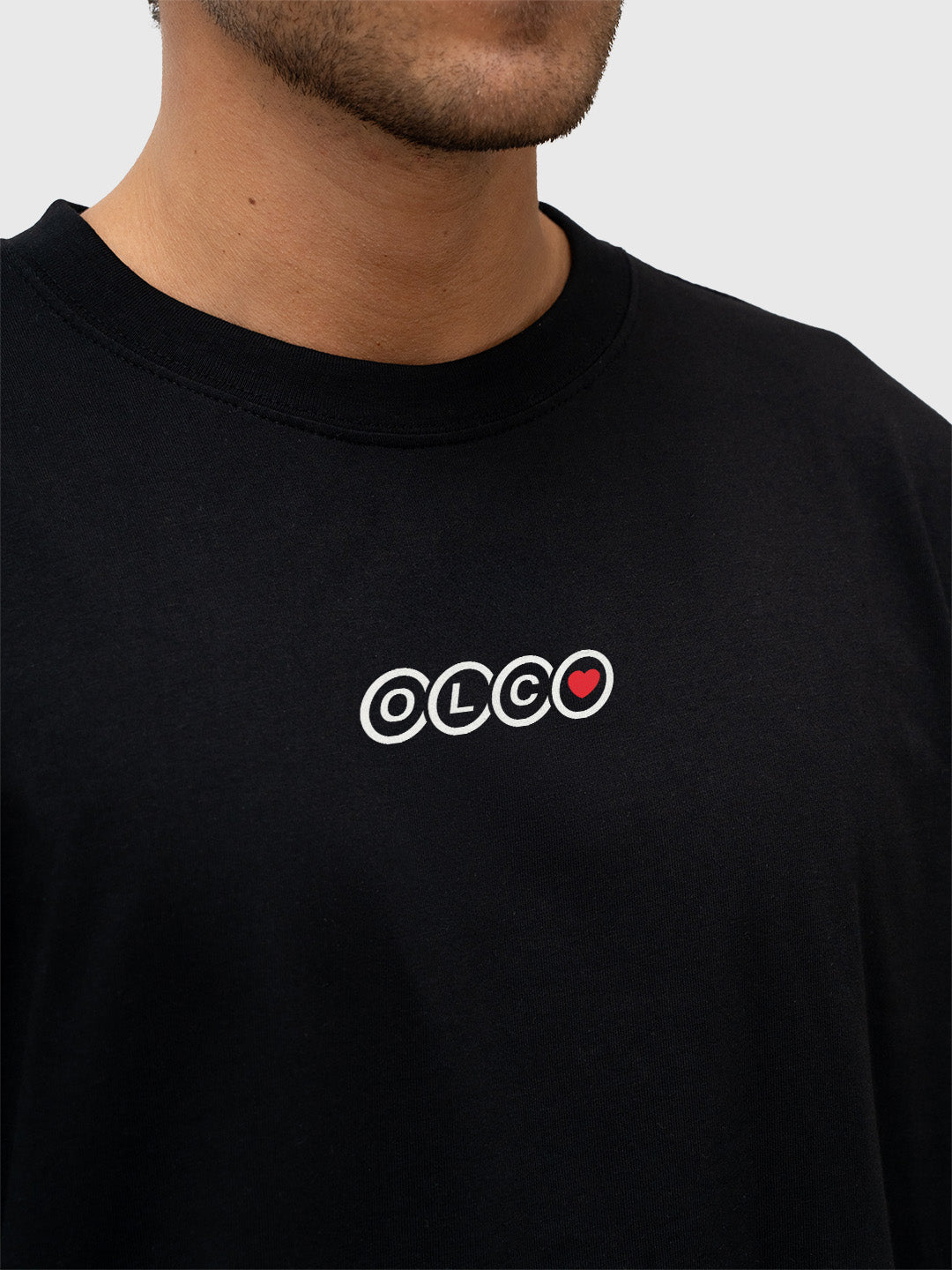 Lovers' Club Box Tee - Black/White