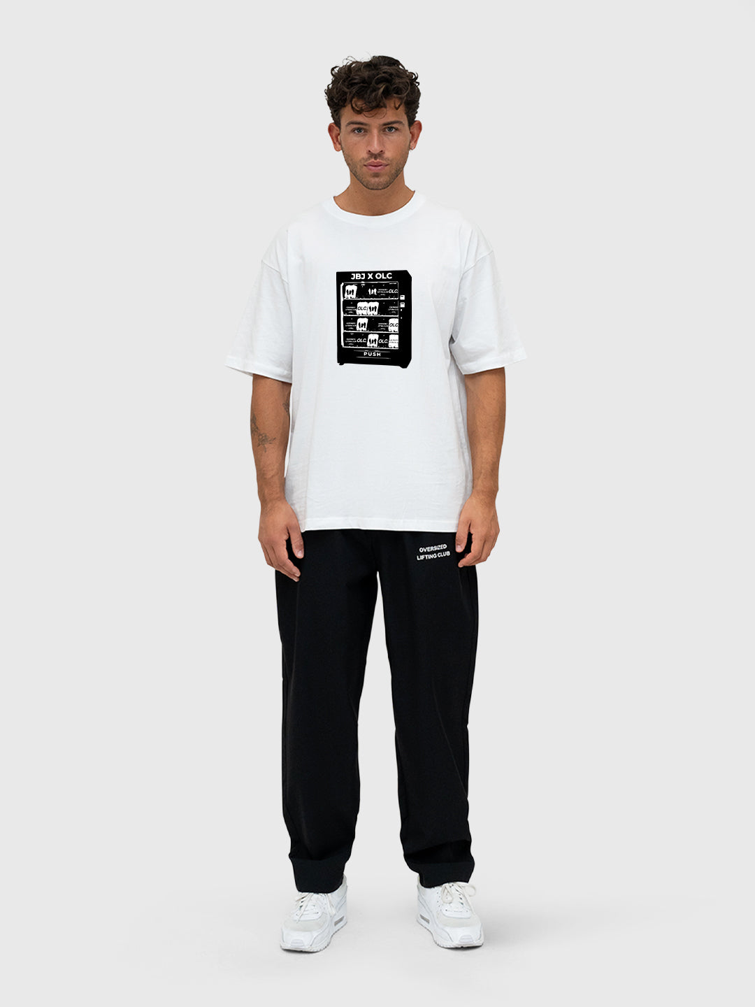 Vending Box Tee - White/Black