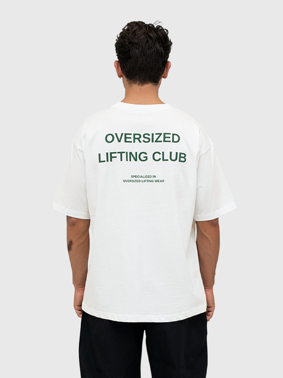 Confidence Box Tee 2.0 - Cream/Forest