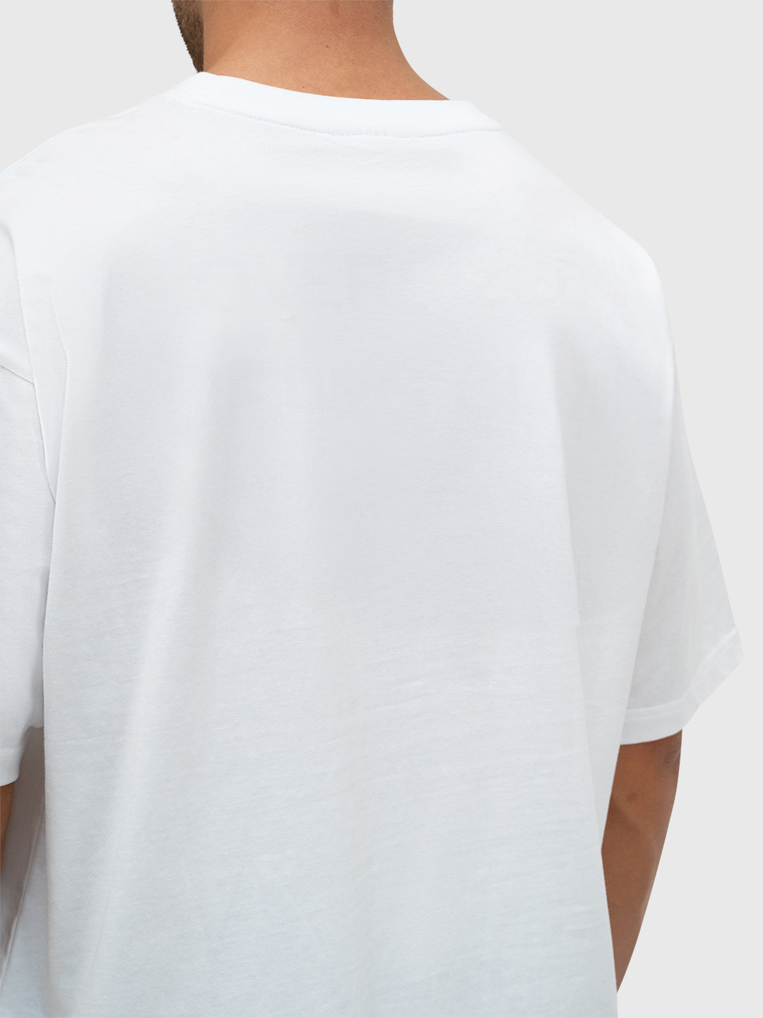 I Love Oversized Box Tee - White/Black