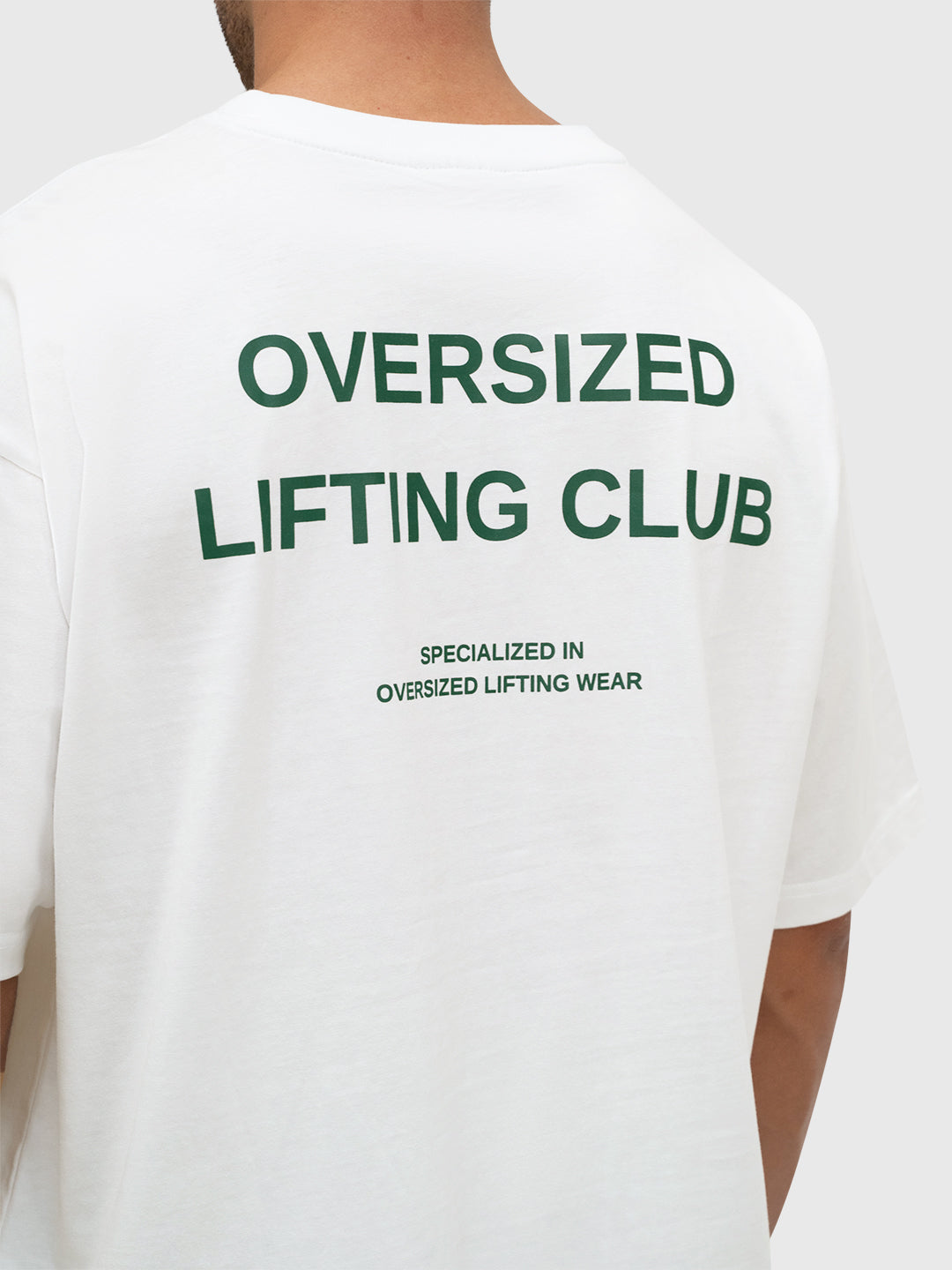 Confidence Box Tee 2.0 - Cream/Forest