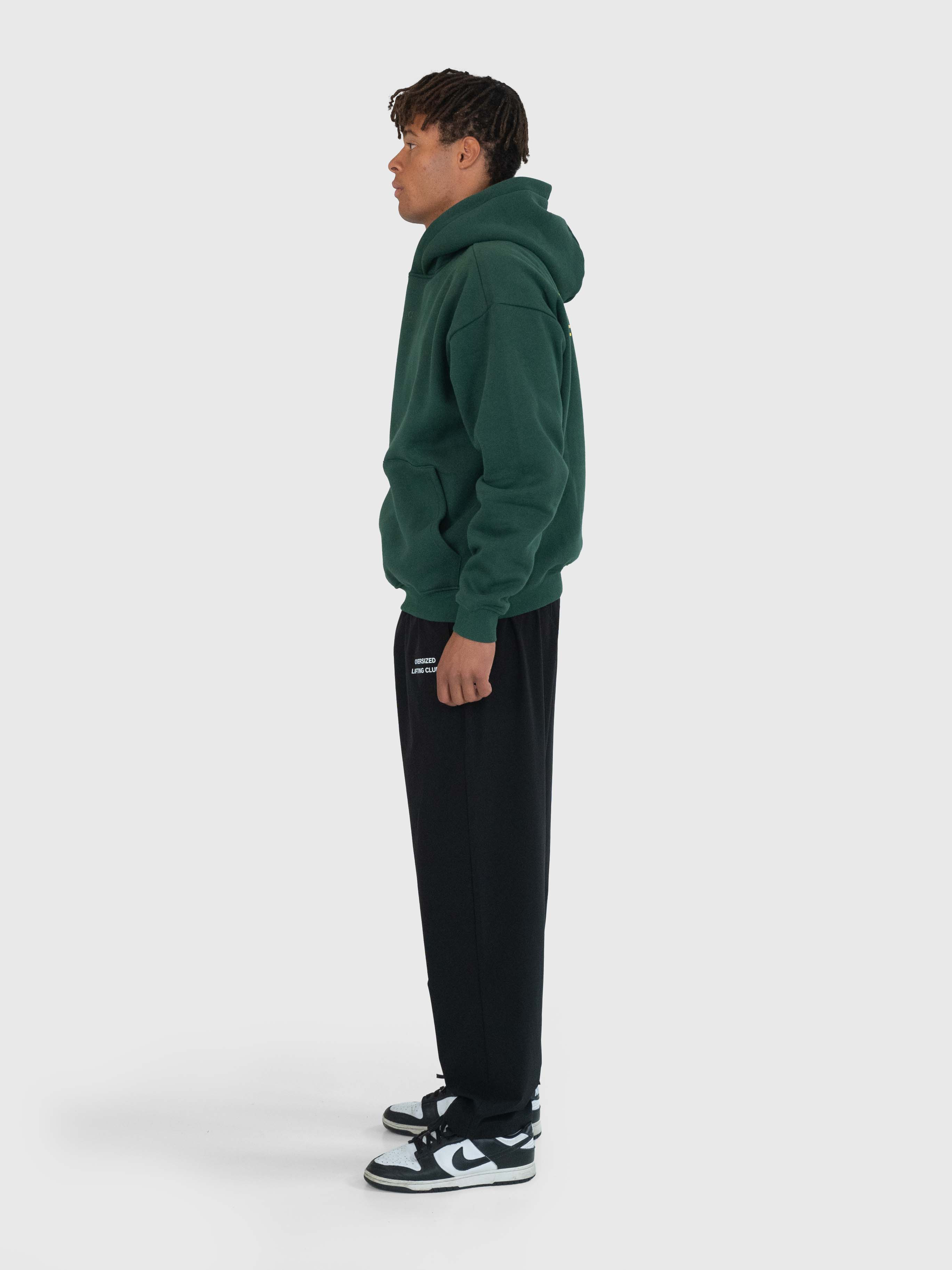 Confidence Hoodie – Forrest Green/Cream Yellow